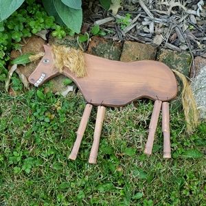 Wooden Folk art horse